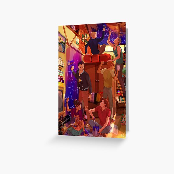 we're all stars in a constellation Greeting Card