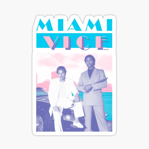 Miami Vice Sticker