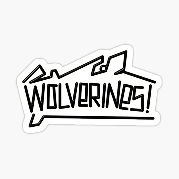 Wolverines Red Dawn Decal #6 4x5 Choose Color