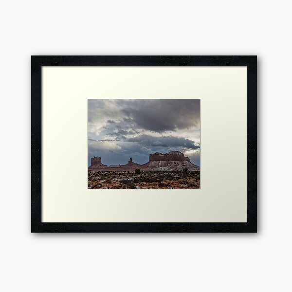 Stagecoach To Saddleback Framed Art Print
