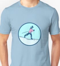 CROSS COUNTRY SKI RUNER Unisex T-Shirt