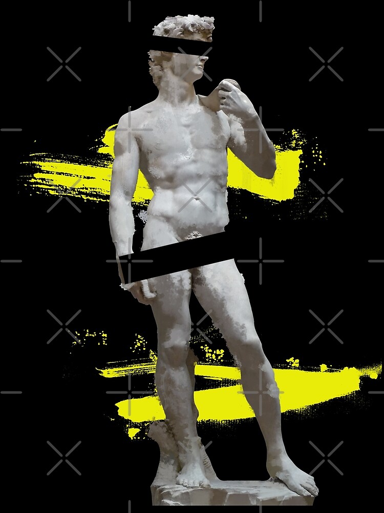 "Popart censorship degenerate art Michelangelo's David painting