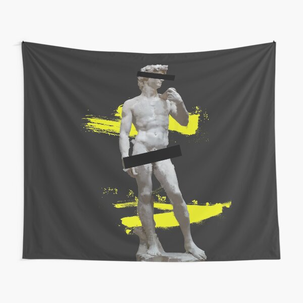 "Popart censorship degenerate art Michelangelo's David painting