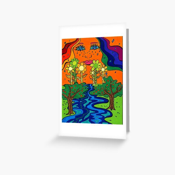 Lucy in the Sky With Diamonds Greeting Card