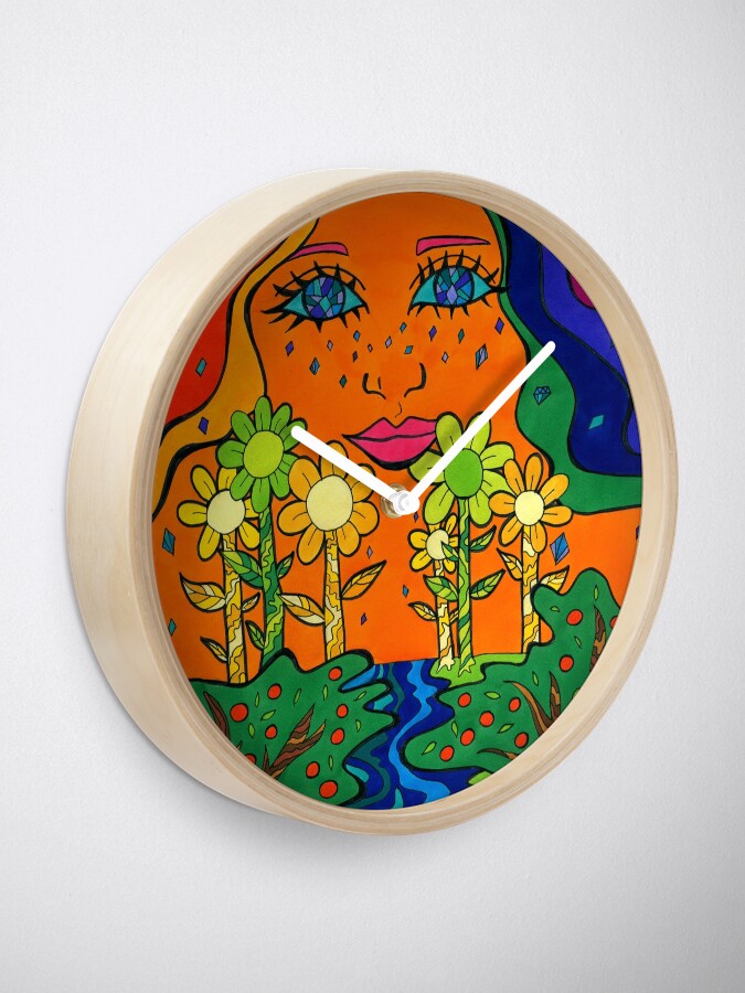 Alternate view of Lucy in the Sky With Diamonds Clock