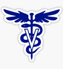 veterinary logo 1 Sticker