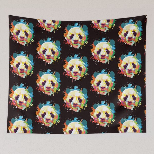 Item preview, Giant Panda Bear Plush Stuffed Animal Artwork Design designed and sold by Capiral Bucketlist.
