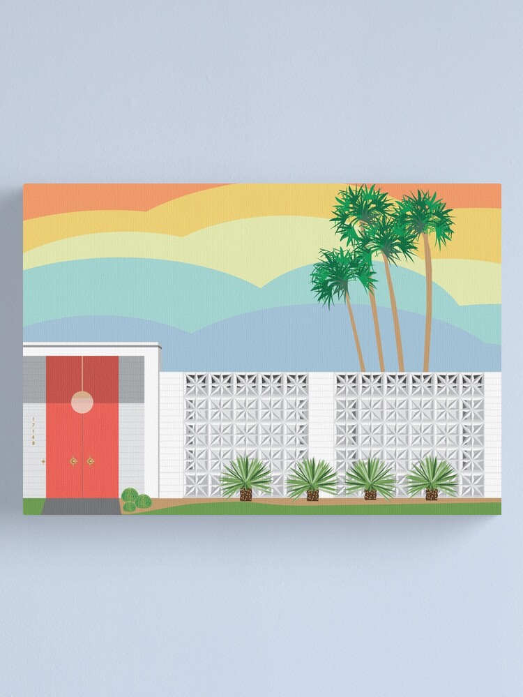Discover Palm Springs Dreaming Canvas Print
