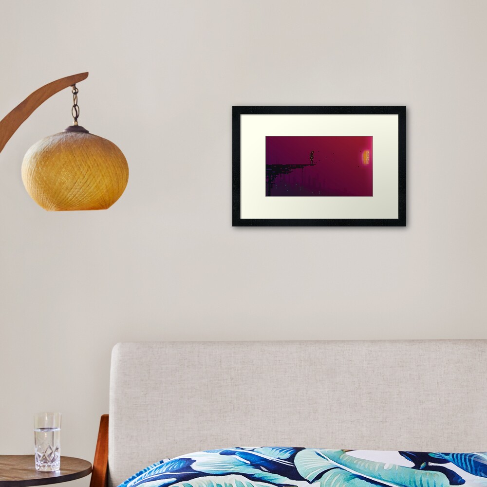 Item preview, Framed Art Print designed and sold by FrankFuture.