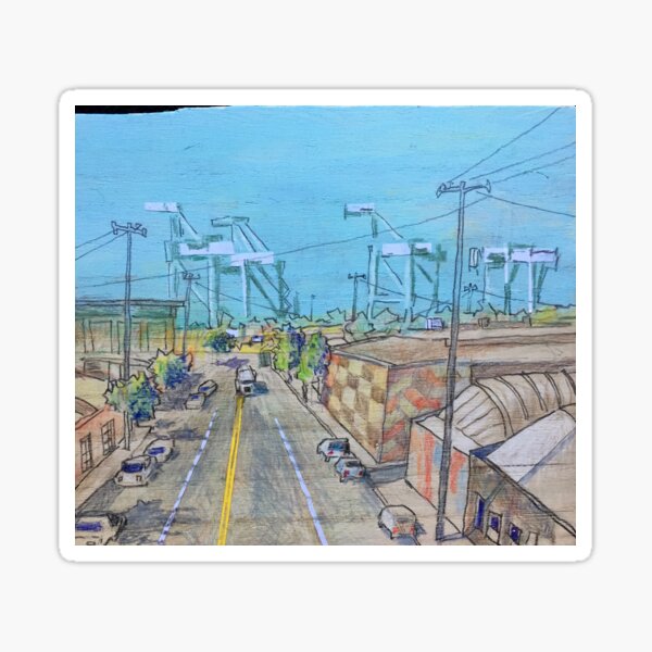 Item preview, Non-stop Port, Oakland designed and sold by bjengcomix.