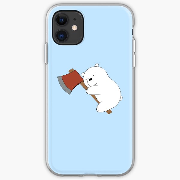 ours de glace Coque souple iPhone