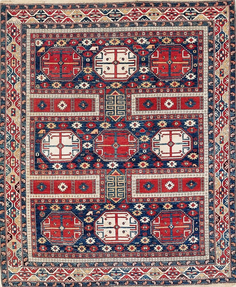 "Shirvan East Caucasus Persian Tribal Rug" by Vicky BragoMitchell