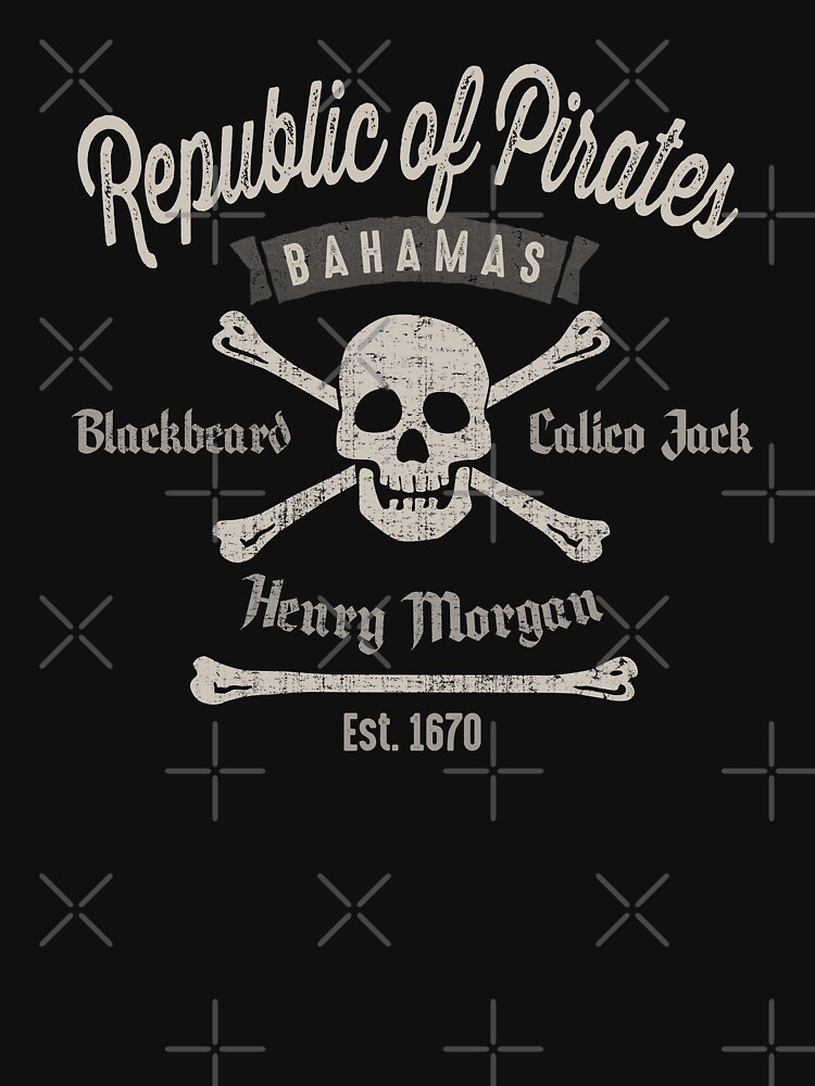 Republic Of Pirates Nassau Bahamas | Essential T-Shirt