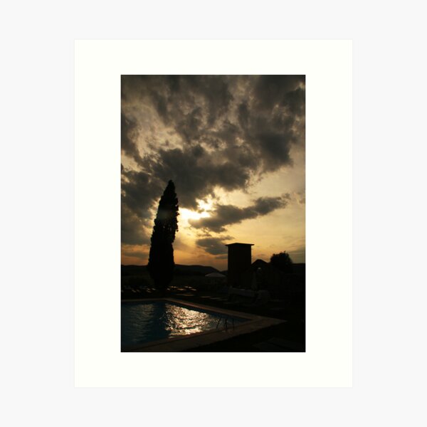 Under the tuscan sun Art Print