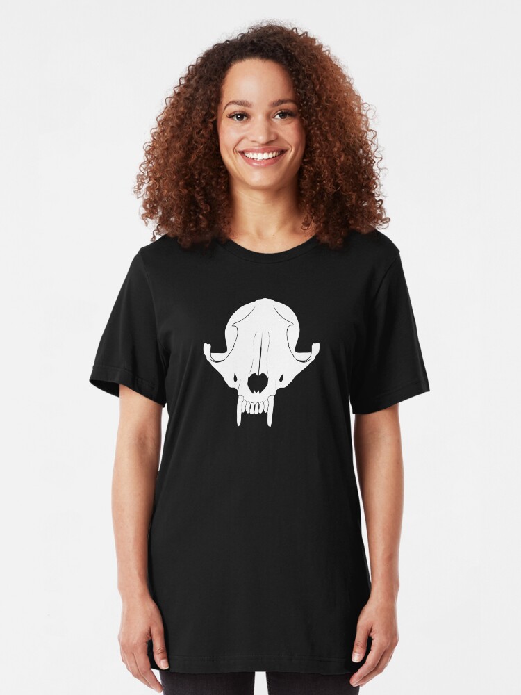Alternate view of Fox Skull Slim Fit T-Shirt