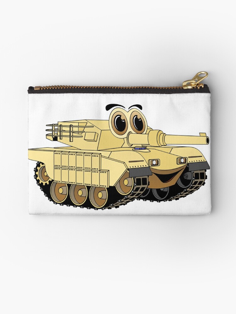 Bolsos de mano «Dibujos animados de tanques militares» de Graphxpro |  Redbubble