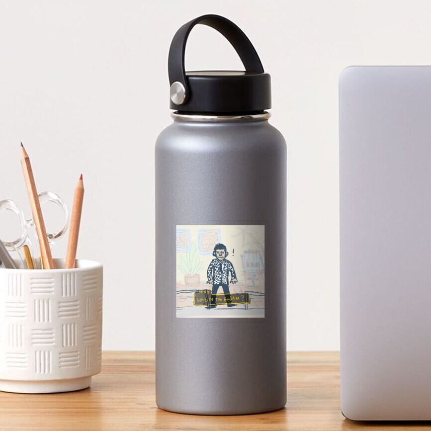 Vista previa del artículo con la obra «Pegatina transparente», diseñado y vendido por b0ykult.