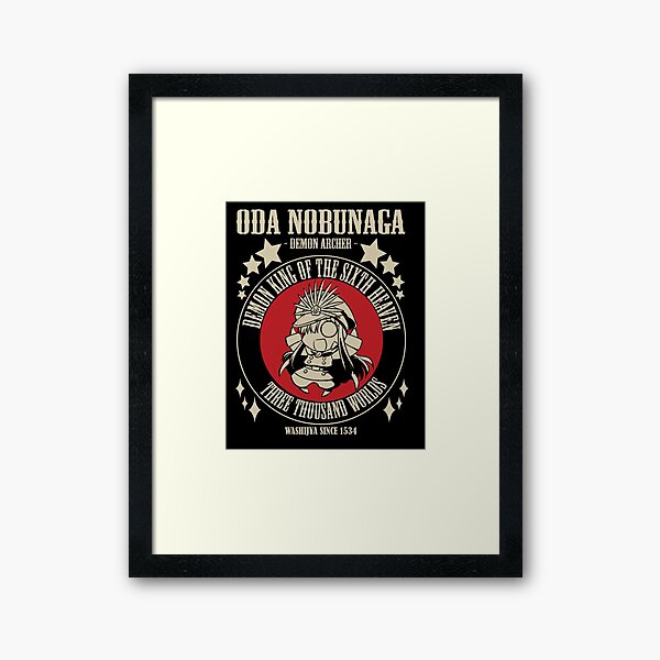Oda Nobunaga - Demon Archer Framed Art Print
