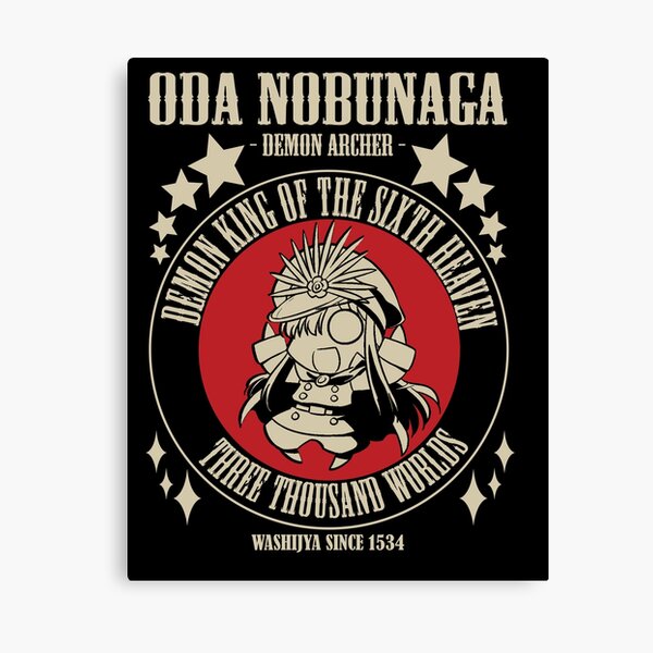 Oda Nobunaga - Demon Archer Canvas Print