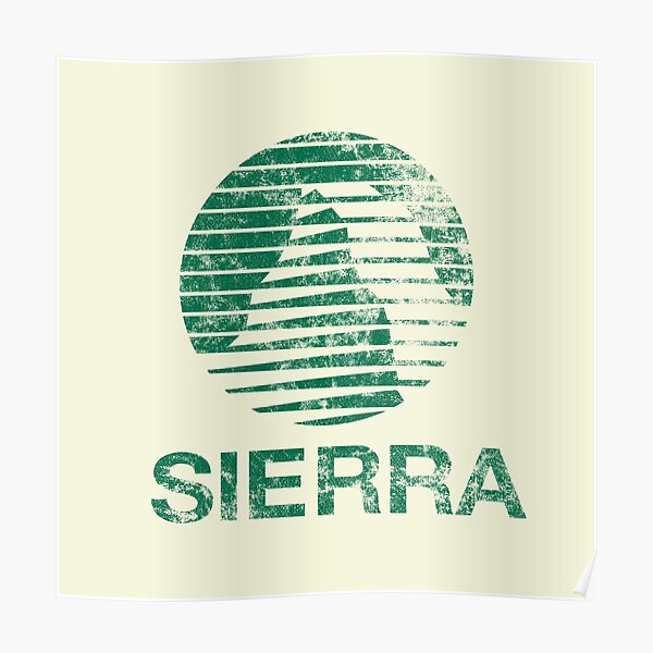 Sierra Faded Poster