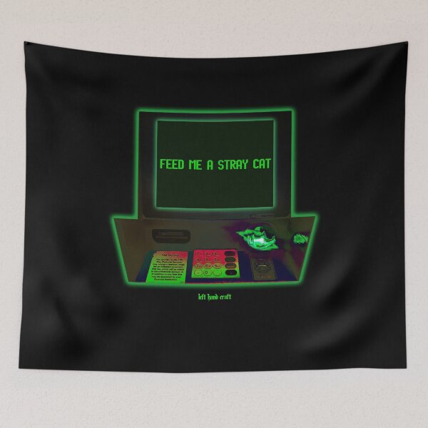 Item preview, Feed Me A Stray Cat designed and sold by LeftHandCraft.