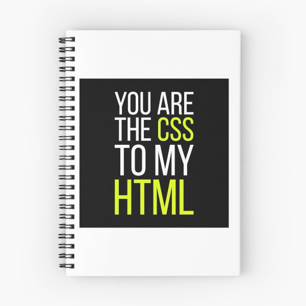 Item preview, Funny Developer Gift - You Are The CSS To My HTML designed and sold by FDST-shirts.