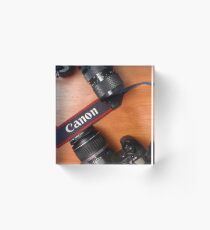 Canon Camera Photography Acrylic Block