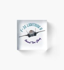 Lockheed Martin F-35 Lightning II. Bloc acrylique