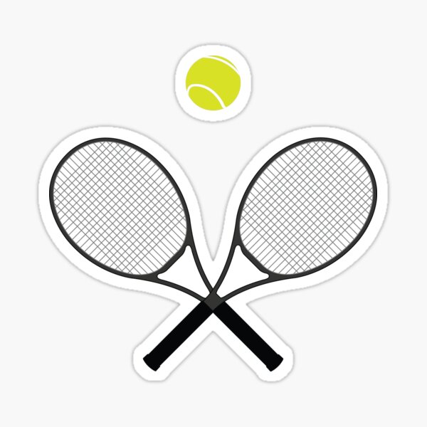 Modèle de tennis 2 Sticker