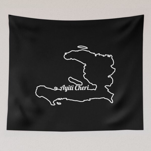 Item preview, Ayiti Cheri Map Haiti Cherie Ayiti Cherie designed and sold by makeitadmirable.