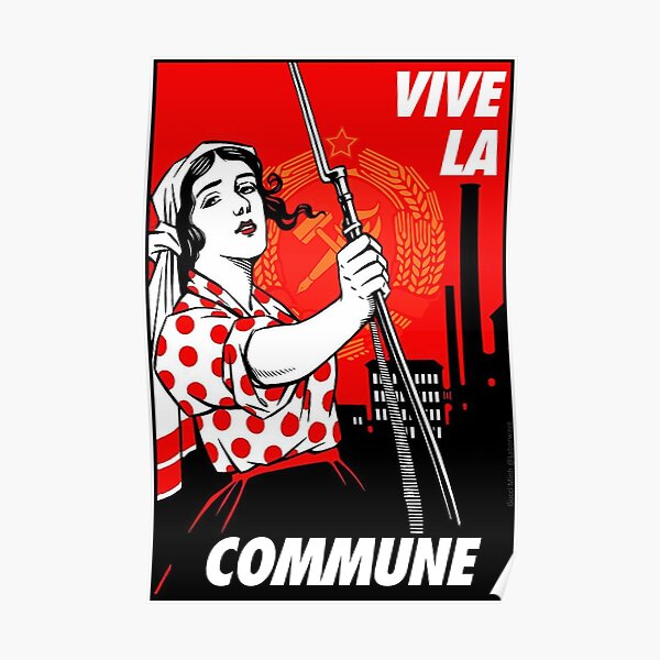 Vive la Commune! Poster