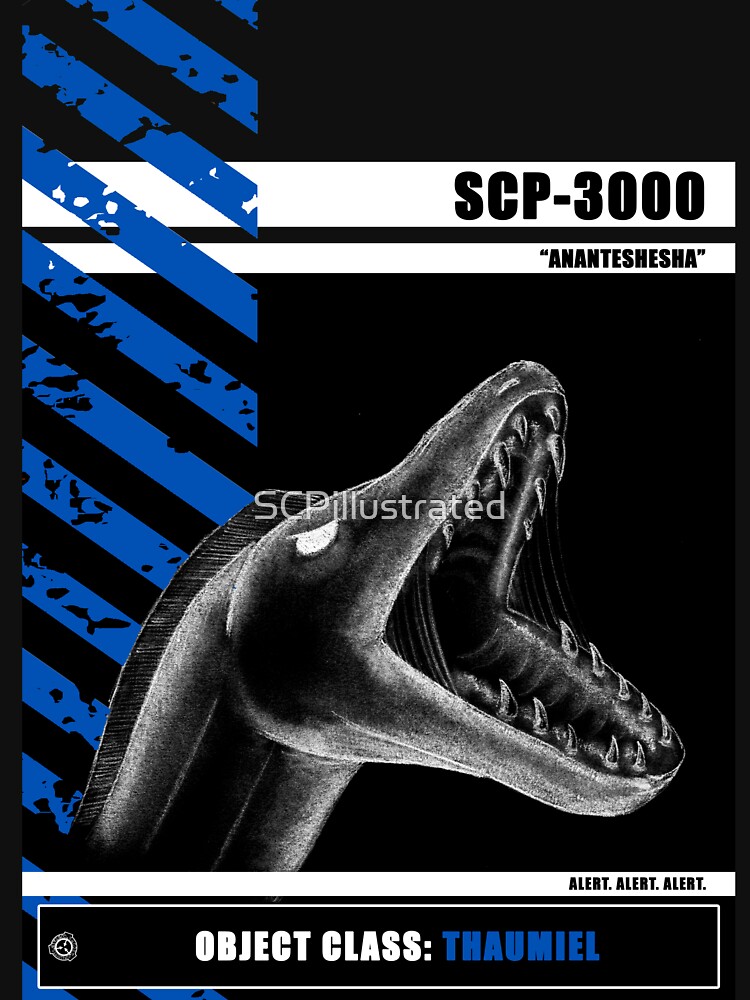 SCP-3000 “ANANTESHESHA” Essential T-Shirt for Sale by SCPillustrated