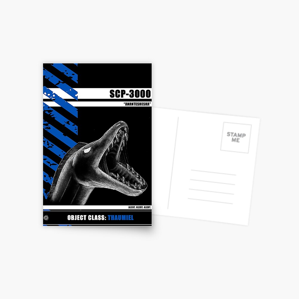 SCP-3000 Ananteshesha Greeting Card for Sale by opalskystudio