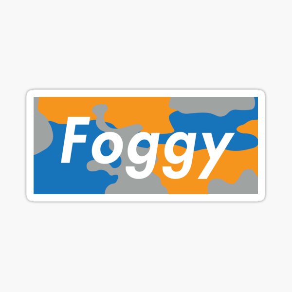 Foggy 2018 Sticker