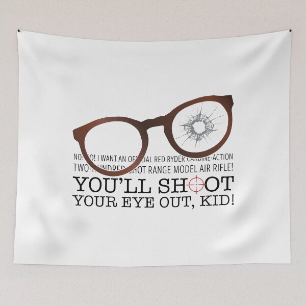 Item preview, A Christmas Story – You'll Shoot Your Eye Out Kid! designed and sold by Mellymade Design.