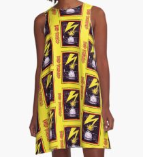 Brains Capitol Lightning A-Line Dress