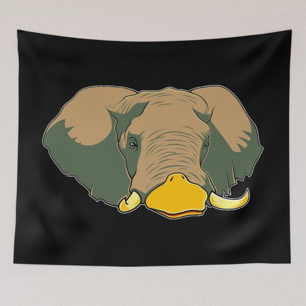 Item preview, Duck Billed Elephant designed and sold by strangethingsA.