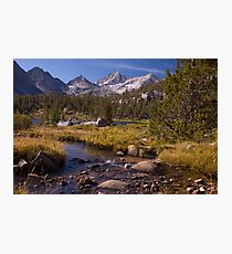 Little Lakes Valley, CA Photographic Print