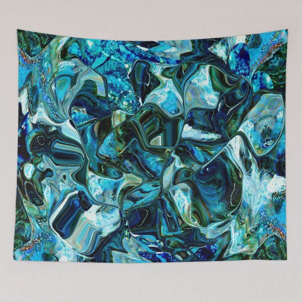 Item preview, Blue Abstract designed and sold by christineiris.