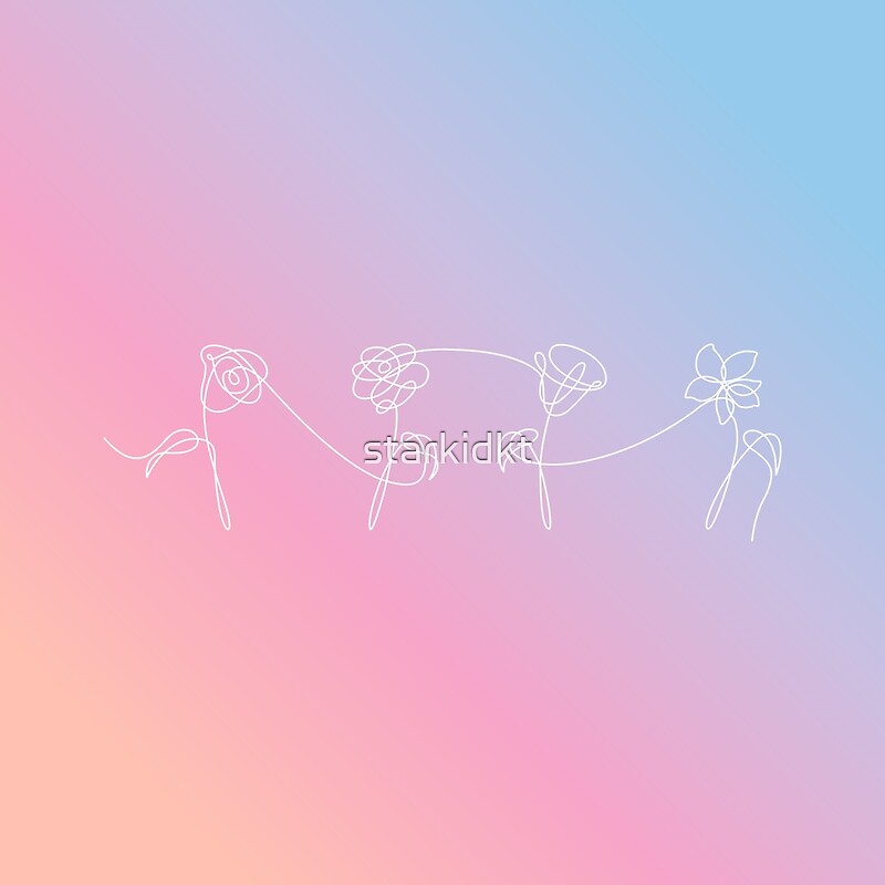 Trends For Bts Love Yourself Flower Logo Wallpaper Photos