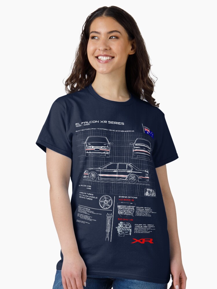 Thumbnail 2 of 7, Classic T-Shirt, EL XR Infographic designed and sold by STunerDesigns.