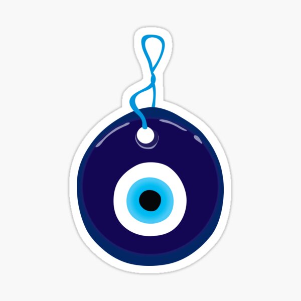 Good Evil Stickers Redbubble - evil eye decal roblox