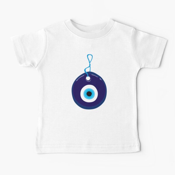 Cuenta Blue Evil Eye Camiseta para bebés
