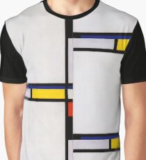 Camiseta gráfica Piet Mondrian, Arte Abstracto, Famoso Europeo