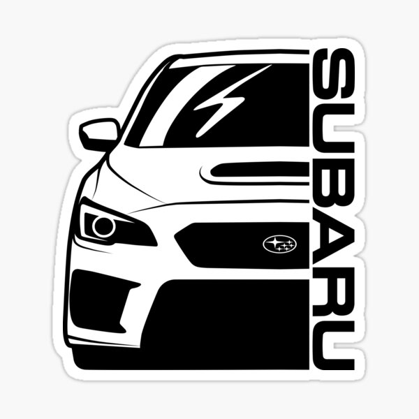 Subaru Stickers Redbubble