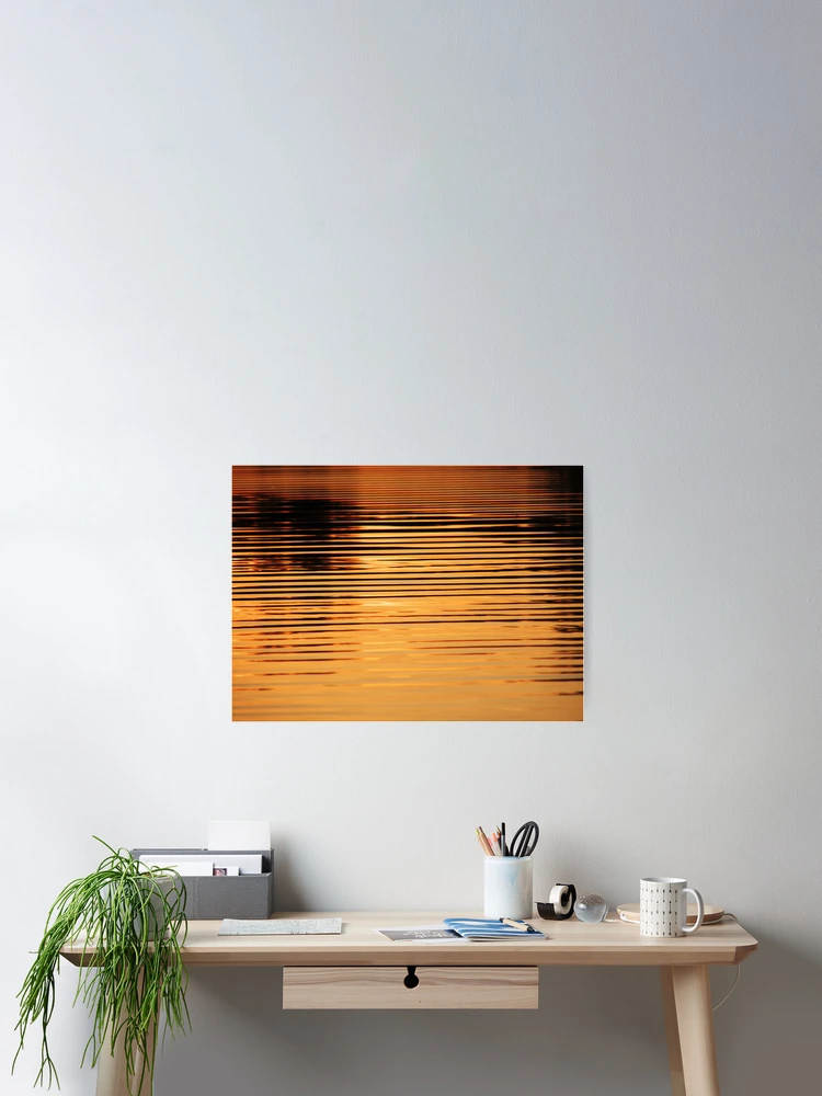 Thumbnail 2 of 3, Poster, Bar Code Ripples designed and sold by enchantedImages.