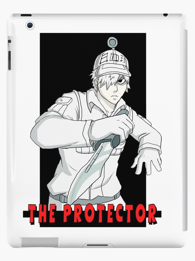 White Blood Cell  Hataraku Saibou (Cells at Work) iPad Case