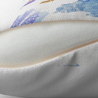 Alternate view of Carrickalinga Waves Throw Pillow