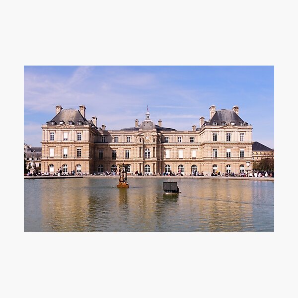 Palacio de Luxemburgo Lámina fotográfica