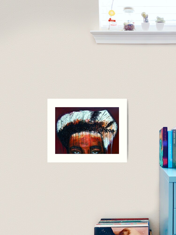 Thumbnail 2 of 3, Art Print, Excuse Me! Buckwheat has not been recovered by black people as a positive representation of their reality - Crown and Glory Series designed and sold by AngieRedmondArt.